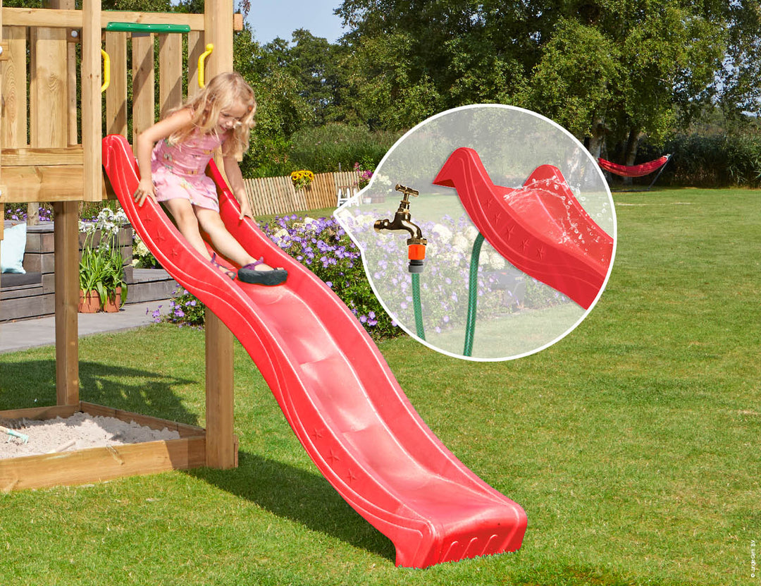 Wavy Star Slide XL Red