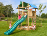 Jungle Fort | Wooden climbing frame with slide