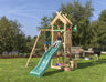 Jungle Totem | Wooden climbing frame with swing