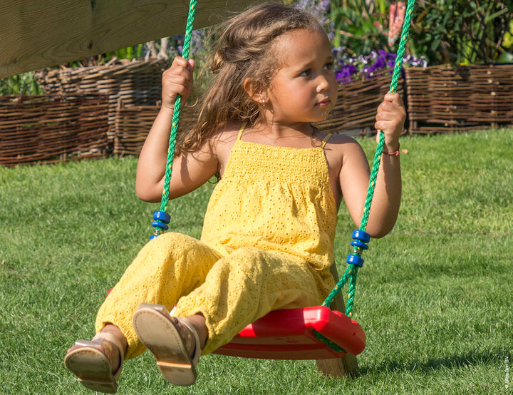 Jungle Fort | Wooden climbing frame with swing