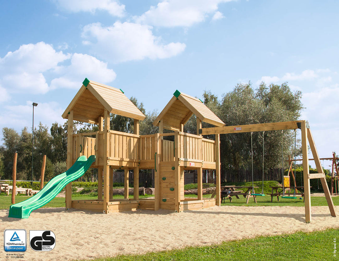 Climbing Frame with Swing for Public Use • Hy-land P6s