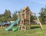 Jungle Safari | Wooden climbing frame with swing