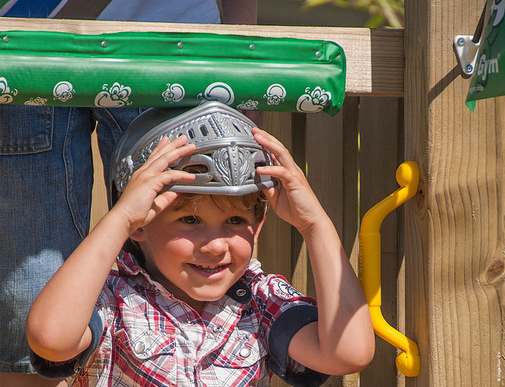 Jungle Palace | Wooden climbing frame with slide