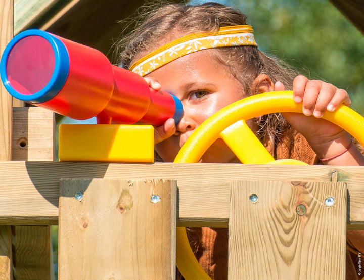 Jungle Sierra | Wooden climbing frame with swing