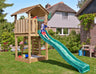 Jungle Cottage | Wooden climbing frame with slide