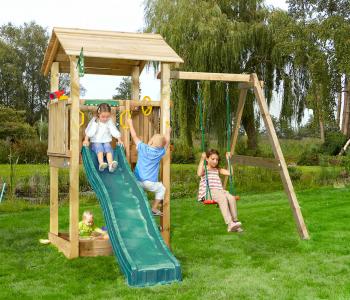 Parque Infantil con Columpio • Casa 1-Swing