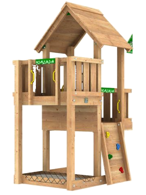 Parque Infantil Madera - Jungle Cubby